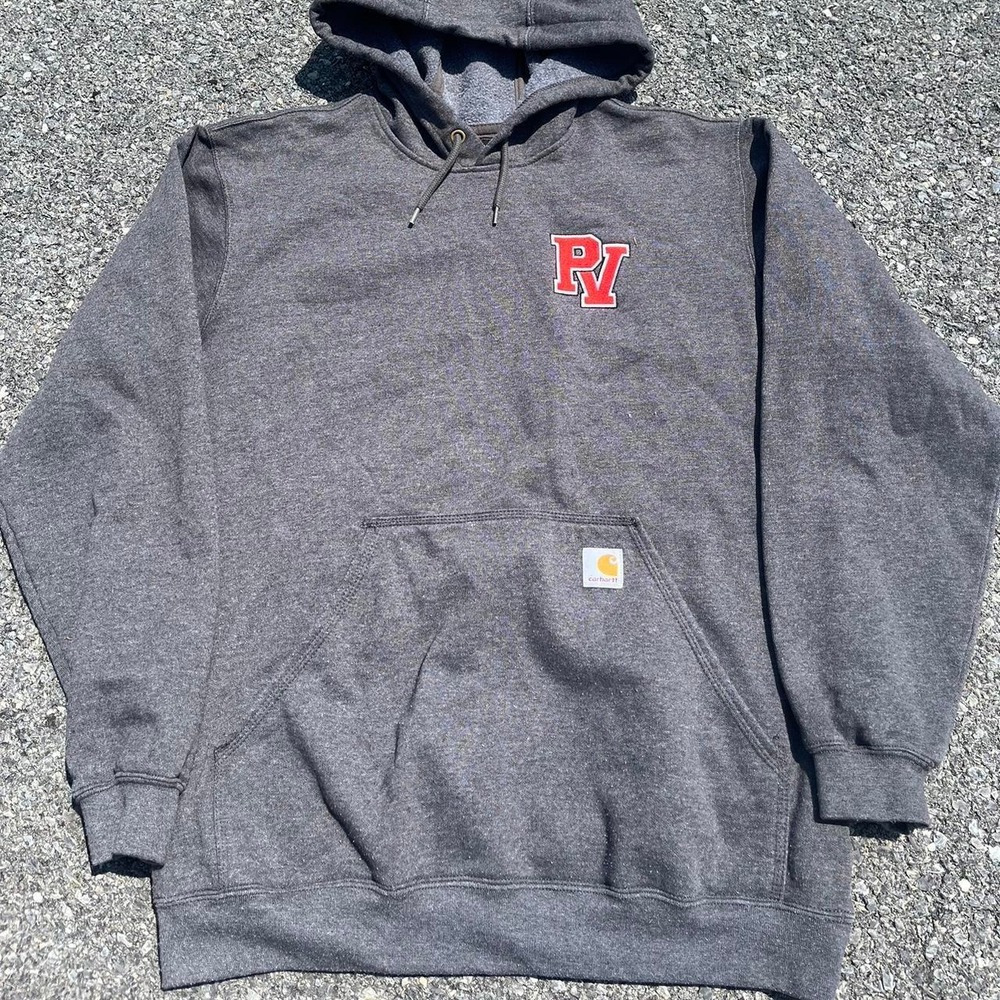 Grey casual Reverse Weave Carhartt Hoodie Size M
